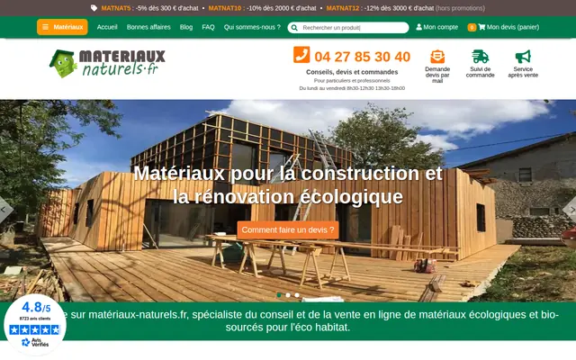 Le site MatNat