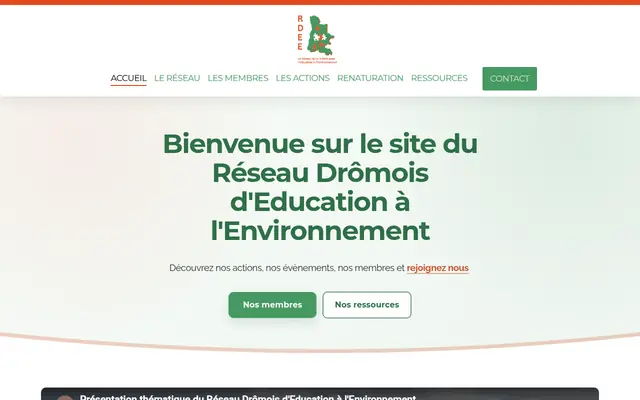 Le site RDEE Drôme